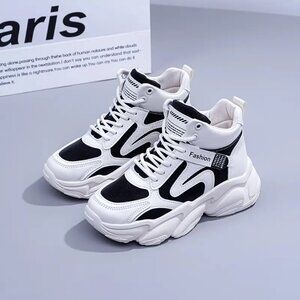 Women's Lace Up Anti-slip Sneakers Size 8 from Fashion